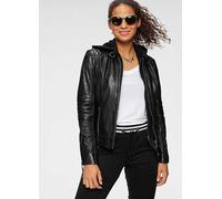 Alpenblitz Leather Jacket Black