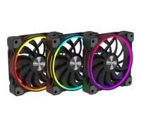 Alpenföhn Wing Boost 3 High Speed ARGB with 1 x 120 mm PWM Fans, Computer Fans, PC Fans with a Maximum of 2200RPM Compatible Cooler PC Case
