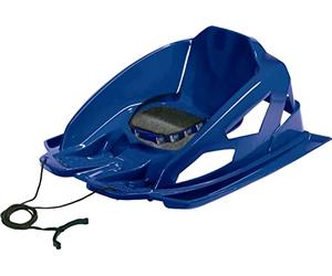 ALPENGAUDI Ski-Bob-4036312 Blue One Size Sled, Snow Sledge