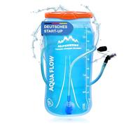 Alpenwert® Hydration Bladder with Hydration Tube [Water Bladder 2L/3L BPA Free] Ultralight Hydration System for Backpack Perfect for Outdoor, Running, Trail Running (2 Litres)