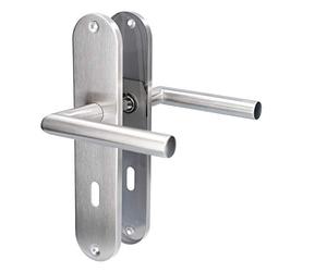 Alpertec 28015500 stainless steel Conte-LS renovation set for room doors handle set door fittings new