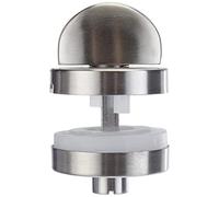 Alpertec 28020860AZ Stainless Steel Toilet Rosette with Lock Bolt Diameter 52 mm Bathroom Bolt