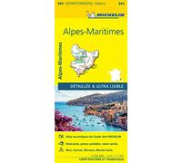 Alpes-Maritimes - Michelin Local Map 341