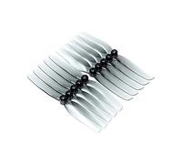 ALPGEN 5Pairs HQ Prop Micro Prop 65mm Bi-Blade 2.5" Prop 1.5mm Shaft Propeller For FPV Racing RC Drone Quadcopter Spare Parts Accs Replacement Propeller (Color : 5Pairs Grey)