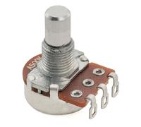 Alpha A500K Mini Pot Metric Solid Short Shaft 6.5mm Audio Taper Potentiometer for Electric Guitar Bass