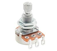 Alpha A500K Mini Pot Metric Split Standard Shaft 9.5mm Audio Taper Potentiometer for Electric Guitar Bass