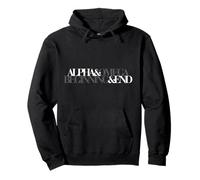 Alpha and Omega Beginning and End Scripture Design - God Pullover Hoodie