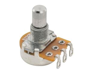 Alpha B250K Mini Pot Metric Solid Short Shaft 6.5mm Linear Taper Potentiometer for Electric Guitar Bass