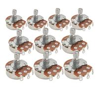 Alpha B500K Mini Pot Metric Split Short Shaft 6.5mm Linear Taper Potentiometer for Electric Guitar Bass