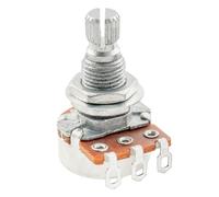 Alpha B500K Mini Pot Metric Split Standard Shaft 9.5mm Linear Taper Potentiometer for Electric Guitar Bass