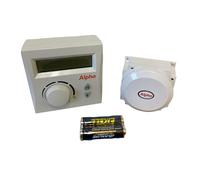 Alpha Combi Boiler EASY-STAT Wireless Programmable Room Thermostat & Receiver 7.2000050 Genuine Part - Hanicks
