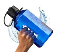 Alpha Designs 1.6 Litre Large Gym Water Bottle Drinks Water Jug - Blue