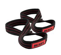 Alpha Designs Beast Figure 8 Weight Lifting Straps - Gym Wrist Support - Weightlifting Wrist Straps