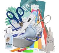 Alpha Dog best value Whelping Kit Puppy Dog Kitten Feeding Bottle ID Bands pet birthing kit 5863
