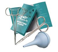 Alpha Dog Essential Puppy Kitten Whelping Kit Supplies Bulb Aspirator Multi-Coloured