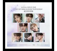 ALPHA DRIVE ONE - (Random) ALPHA DRIVE ONE EUPHORIA 1st Mini Album JEWEL CASE Ver. / CD+PhotoBook+Card+Sticker K-POP SEALED