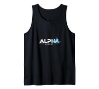 Alpha Energy: Electrifying Power for Modern Innovators Tank Top, Men, Black, XXL