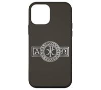 Alpha et Omega Chi and Rho XP Jesus Christ Christian Symbol Case for iPhone 12 mini