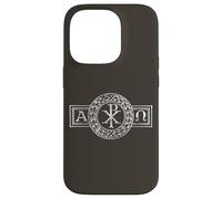 Alpha et Omega Chi and Rho XP Jesus Christ Christian Symbol Case for iPhone 14 Pro