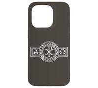 Alpha et Omega Chi and Rho XP Jesus Christ Christian Symbol Case for iPhone 15 Pro