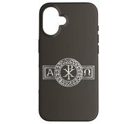 Alpha et Omega Chi and Rho XP Jesus Christ Christian Symbol Case for iPhone 16