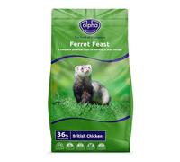 Alpha Ferret Feast Complete Dry Ferret Food Chicken and Fish, 10 kg
