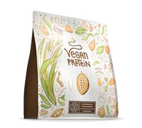 Alpha Foods Vegan Protein Powder | Chocolate | 600g Plant Based Nutrition Shake | Low Calorie Pea Protein | 21g Protein per Serving | Contains 18 Amino Acids
