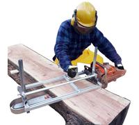 Alpha Forestry Portable Chainsaw Sawmill - 14" to 36" Adjustable DIY Lumber Mill, Professional Grade Log Cutting Mill, Stainless Steel and Aluminum Constructed, Easy To Assemble