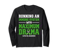 Alpha Gal Syndrome Warrior Long Sleeve T-Shirt