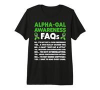 Alpha Gal Syndrome Warrior Premium T-Shirt