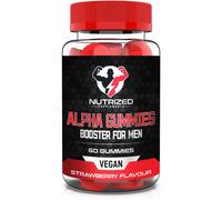 Alpha Gummies - Male Enhancement Gummies - Vegan - Strawberry Flavour