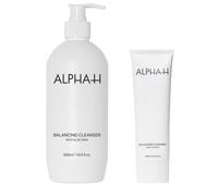 Alpha-H Balancing Cleanser Home & Away Duo LAVENDER