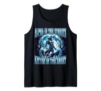 Alpha In The Streets Kitten In The Sheets Funny Werewolf Tank Top