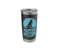 Alpha in The Streets Kitten in The Sheets Stainless Steel Insulated Tumbler