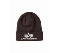 Alpha Industries 3D Beanie Headwear for Men Size onesize - hunter brown