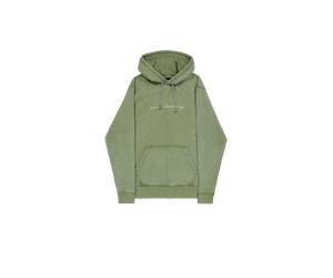 Alpha Industries Acid Logo Hoodie for Men Size 2XL - moss green