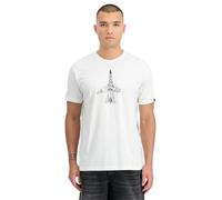 Alpha Industries Men's Air Force Sketch T-Shirt, White, S