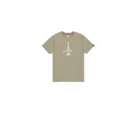 Alpha Industries Air Force Sketch T-Shirt for Men Size XL - olive