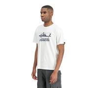 Alpha Industries Men's Airborn Ops T-Shirt, White, 3XL