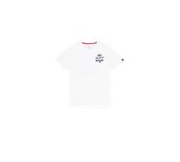 Alpha Industries Aloha Backprint T-Shirt for Men Size 3XL - white