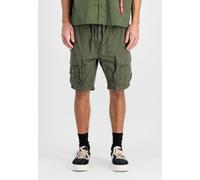 Alpha Industries - Aloha Safari Dark Olive - Shorts - green - W36 - 60% Cotton, 40% Viscose W36