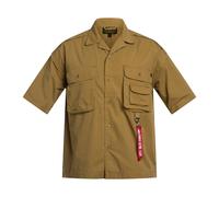 Alpha Industries Aloha Safari Short Sleeve Shirt - Khaki