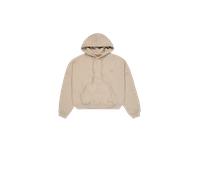 Alpha Industries Alpha Essentials Rubber Logo Oversized Hoodie Women for Women Size XL - vintage sand