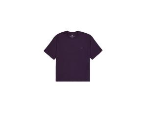 Alpha Industries Alpha Essentials Rubber Logo Oversized T-Shirt for Men Size 3XL - Plum