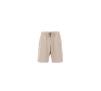 Alpha Industries Alpha Essentials Rubber Logo Short Shorts for Men Size 3XL - vintage sand