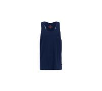 Alpha Industries Alpha Essentials Rubber Logo Tank T-Shirt for Men Size 3XL - ultra navy