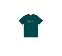 Alpha Industries Alpha Label T-Shirt for Men Size XL - Force Green