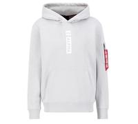 Alpha Industries Alpha Puff Print Hoodie for Men Size 3XL - pastel grey