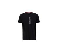 Alpha Industries Alpha Puff Print T-Shirt for Men Size XL - black