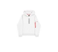 Alpha Industries Alpha Puff Print Hoodie for Men Size 2XL - pastel grey melange